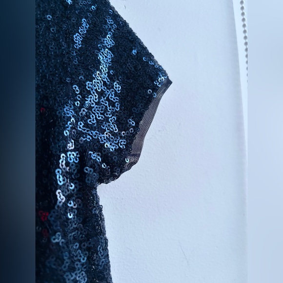 GAP Kids Girls 3 Piece Bundle Sequin Dress, Pink Skirt, Gray Cardigain - Picture 6 of 16